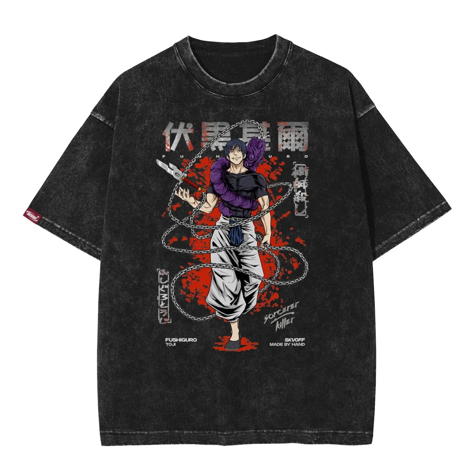 Ryomen Sukuna — King of Curses Acid Wash — Savageon Bangladesh