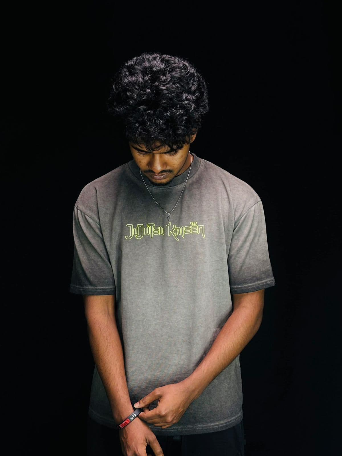 Jujutsu Kaisen Green Acid Wash — Savageon Bangladesh