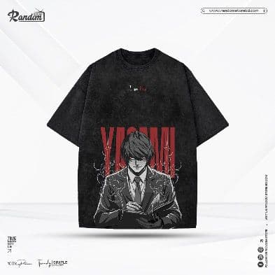 Yagami Light — Death Note Acid Wash — Savageon Bangladesh