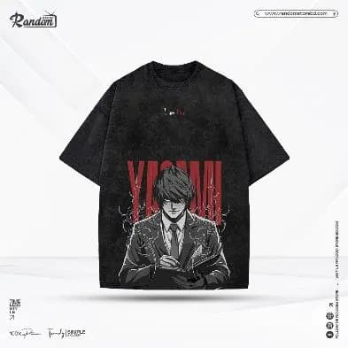Yagami Light — Death Note Acid Wash — Savageon Bangladesh