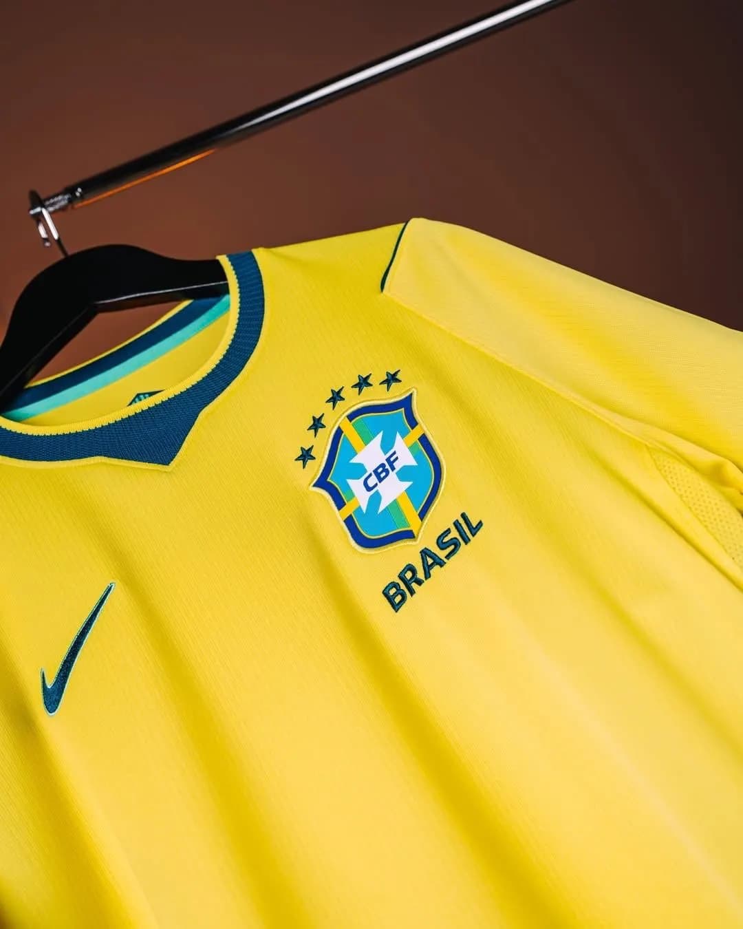 Brazil Home Jersey Random Store — detail shot