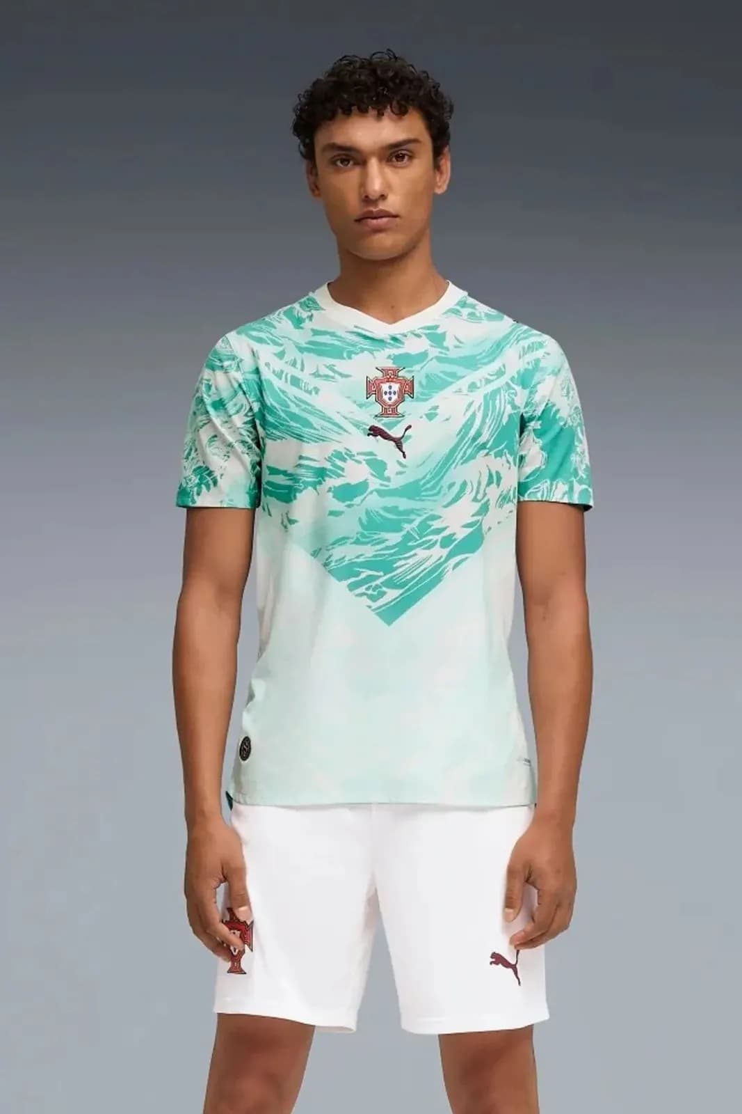 Portugal Away Jersey Random Store — side view