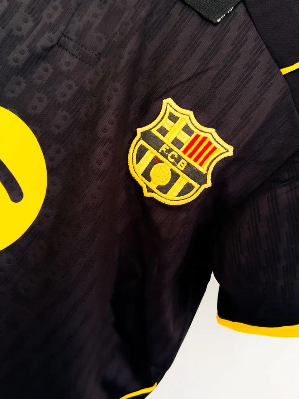 Barcelona Special Edition Jersey — detail shot