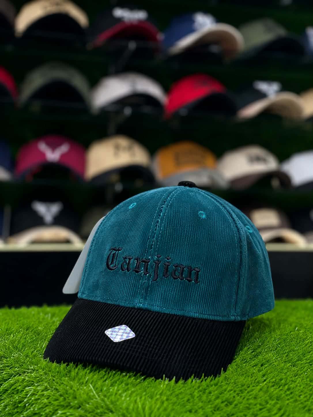 Premium Teal & Black TANJIAN Baseball Cap — Savageon Bangladesh