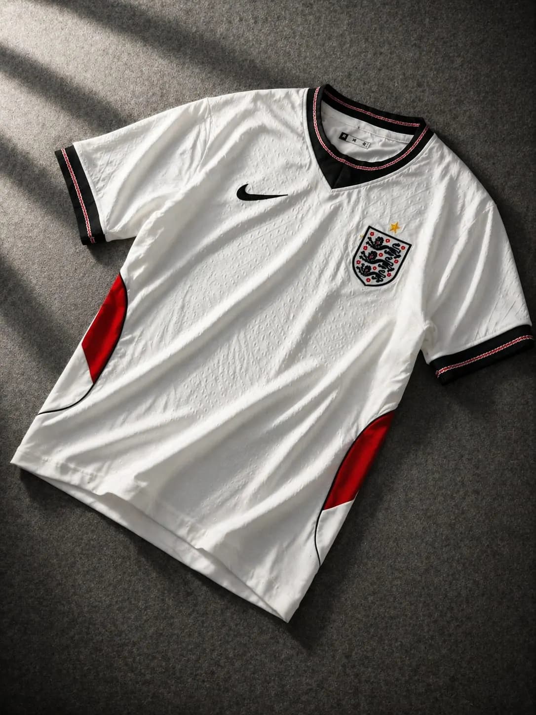 England Home Jersey — back view