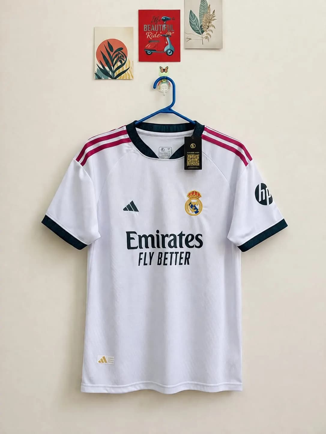 Real Madrid Home Jersey Men — side view
