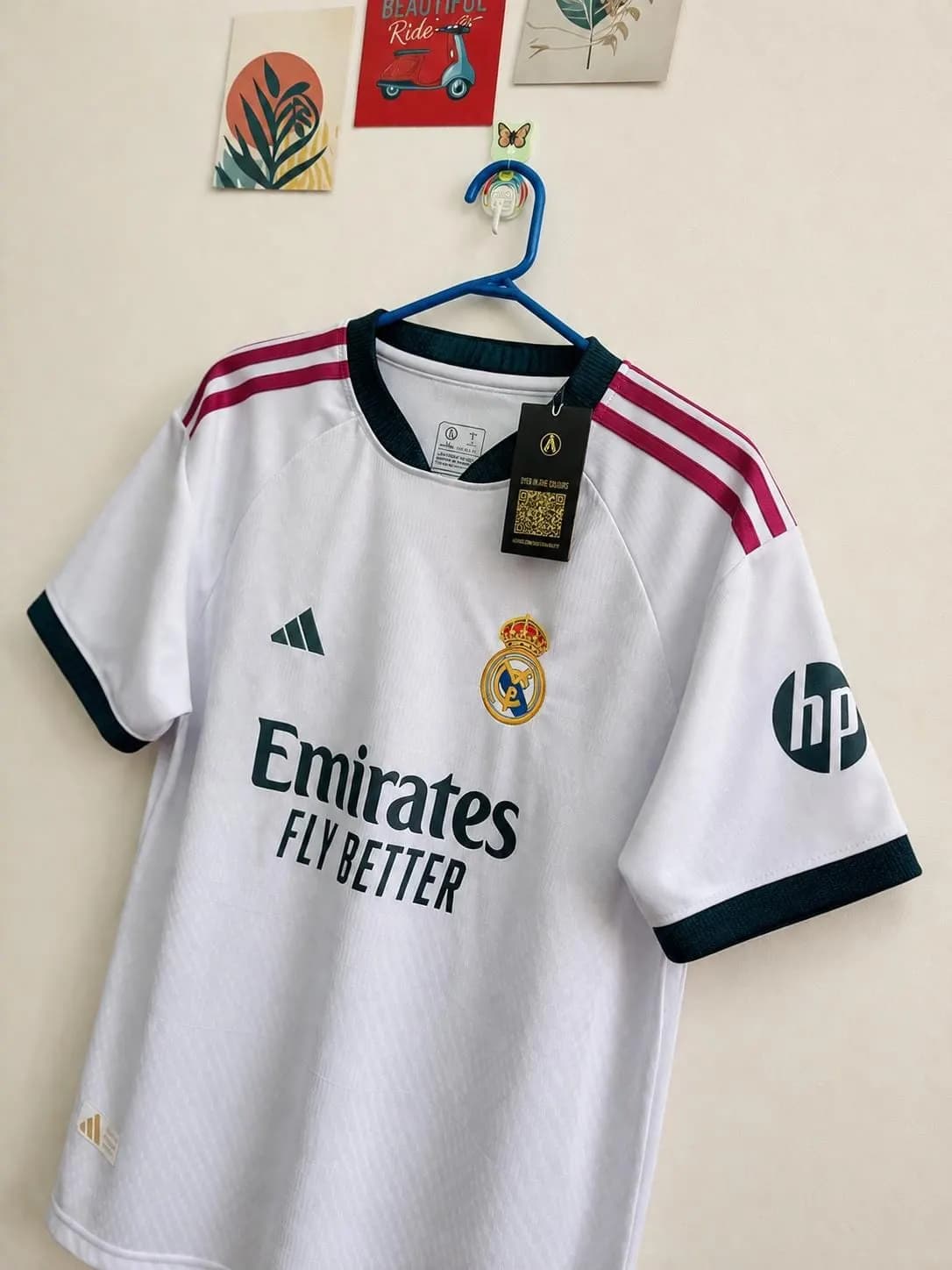 Real Madrid Home Jersey Men — detail shot