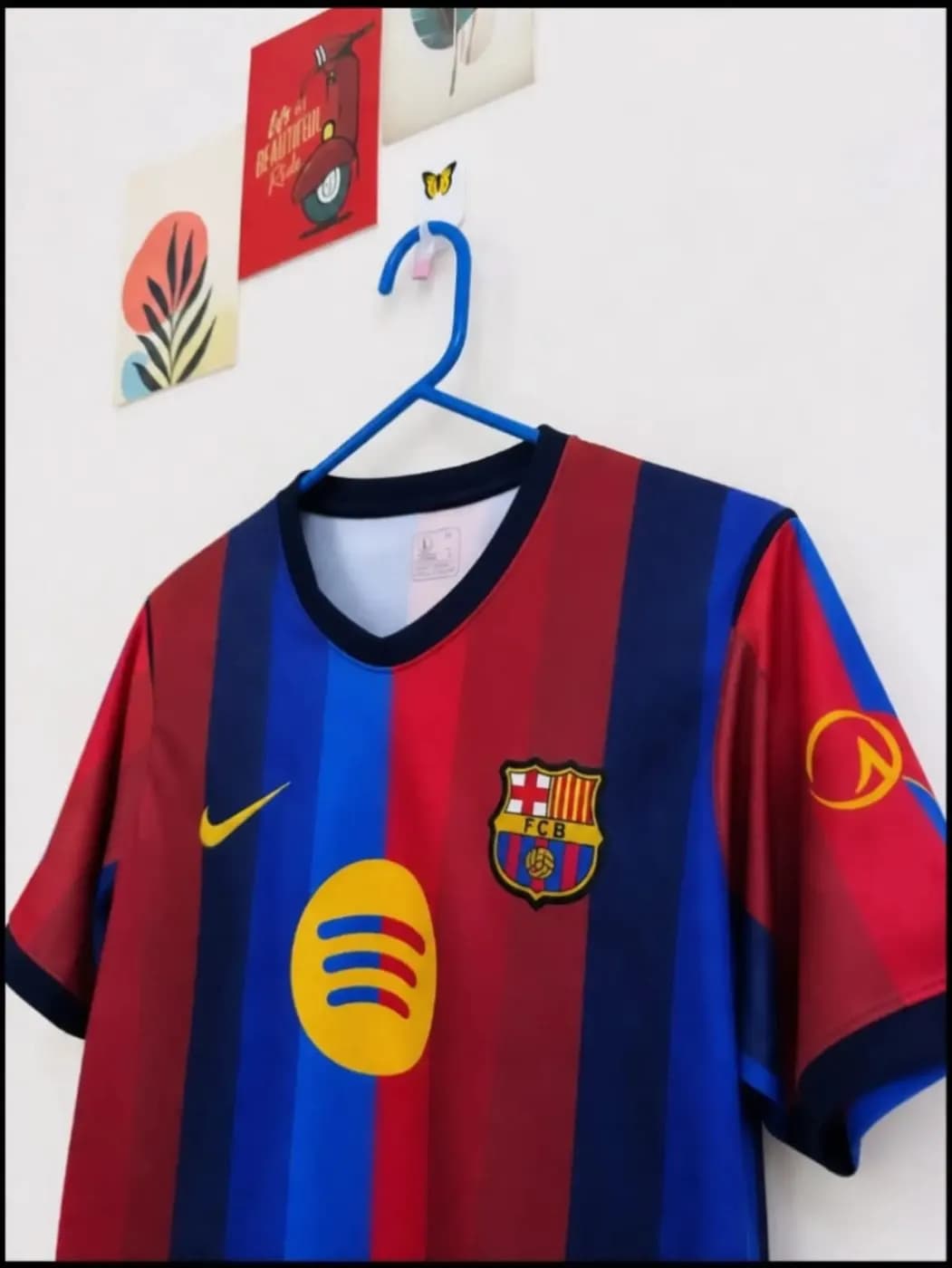 FC Barcelona Home Jersey Men — detail shot