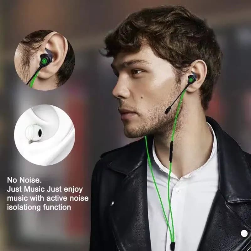 Plextone G30 Dual Mode Gaming Headset 3.5mm Accessories — back view