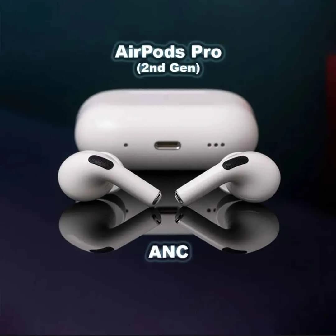 AirPods Pro 2nd Generation – Type-C | Active Noise Cancellation | Wireless Earbuds Accessories — fabric close-up
