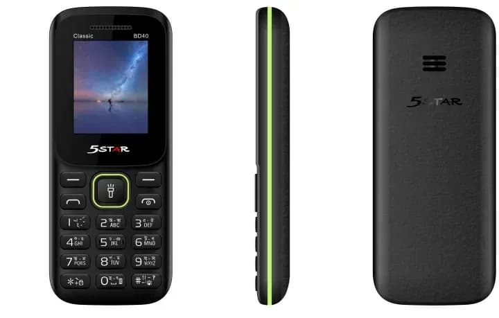 Mobile Phone - 5star BD40 Feature Phone - Dual SIM Accessories — fabric close-up