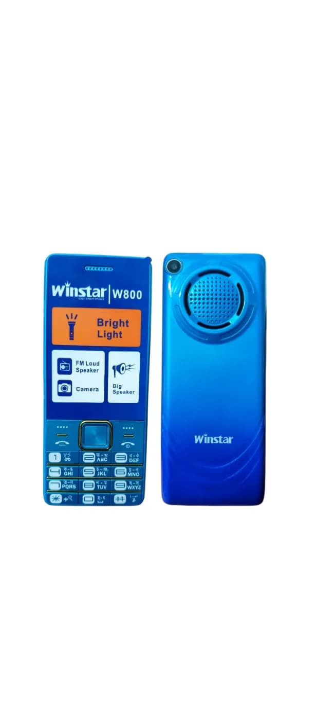 Mobile Phone - Winstar W800 Big Screen & Big Speaker Feature Phone — side view