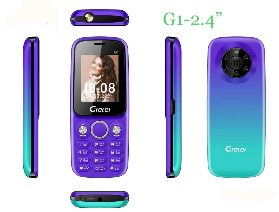 Mobile Phone - Gretel G1 25-BL Feature Phone - Dual SIM Accessories — detail shot