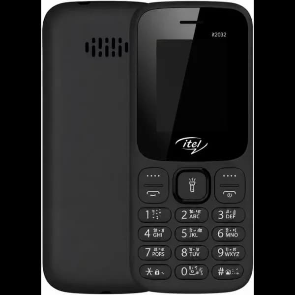Mobile Phone - itel it2032 Feature Phone - Dual SIM — detail shot