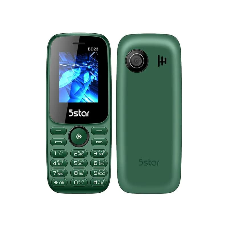 Mobile Phone - 5star BD23 Feature Phone - Dual SIM Accessories — back view