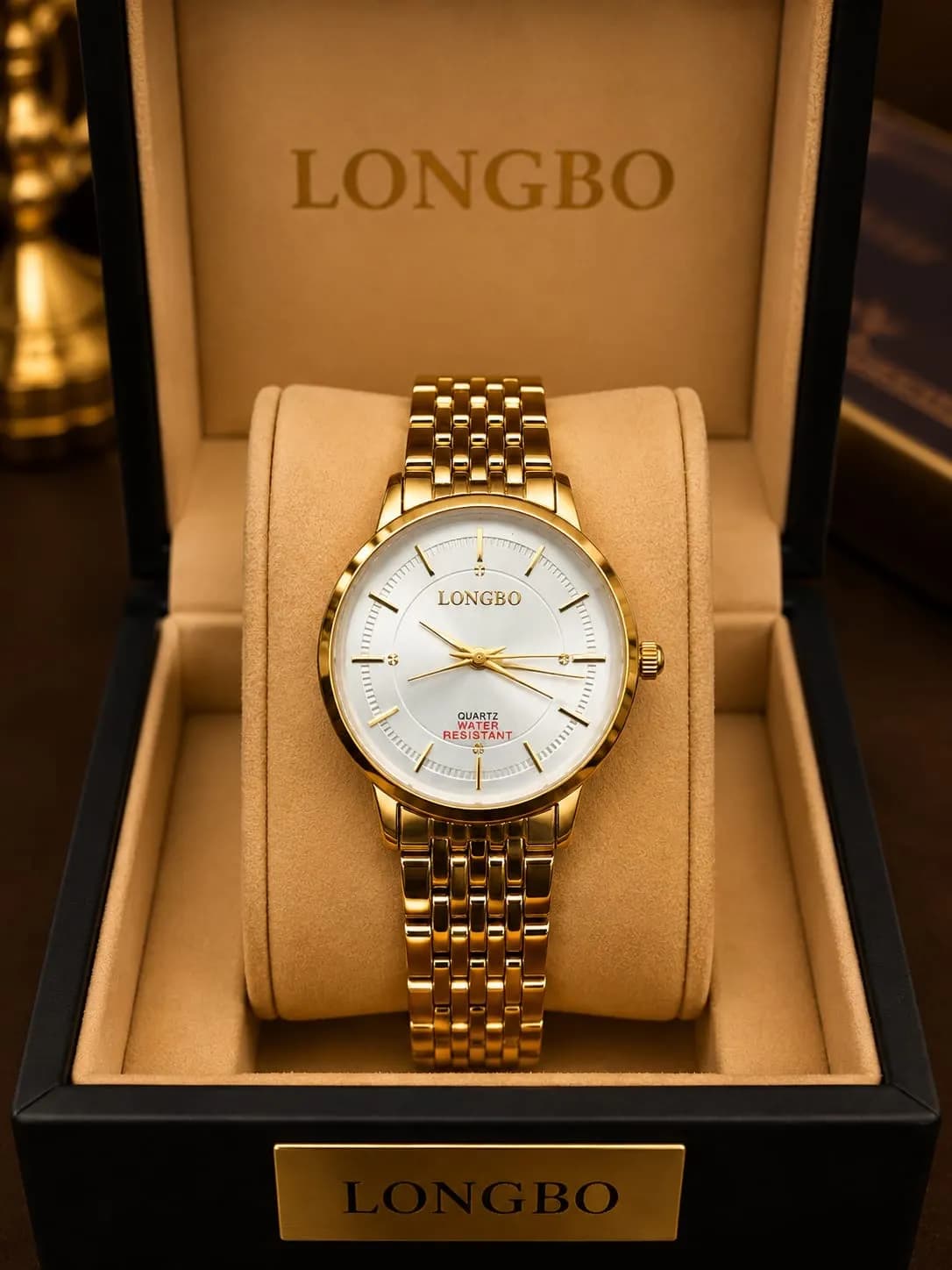Longbo  Girls watch — back view