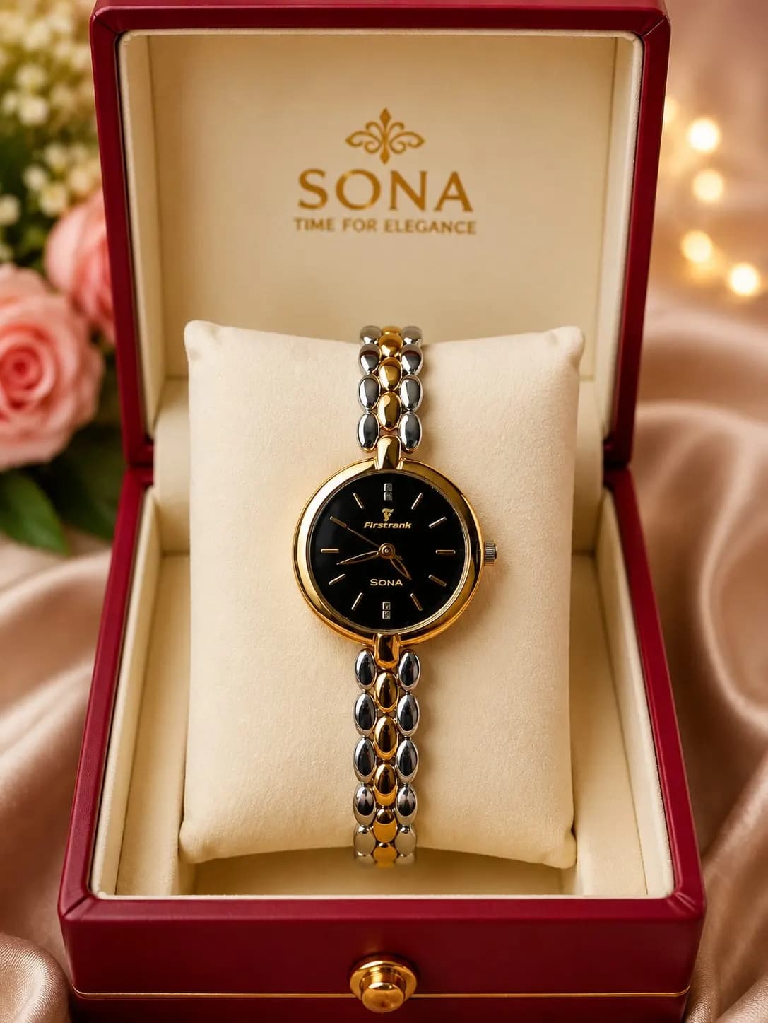 Sona women wacth — side view