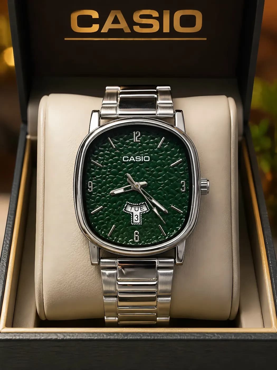 Casio Premium Watch — back view
