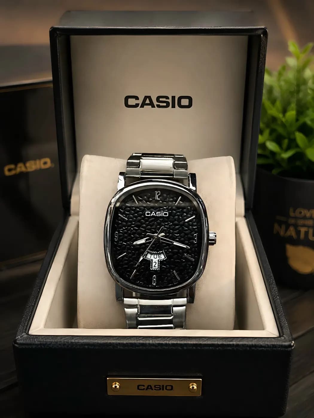 Casio Premium Watch — side view