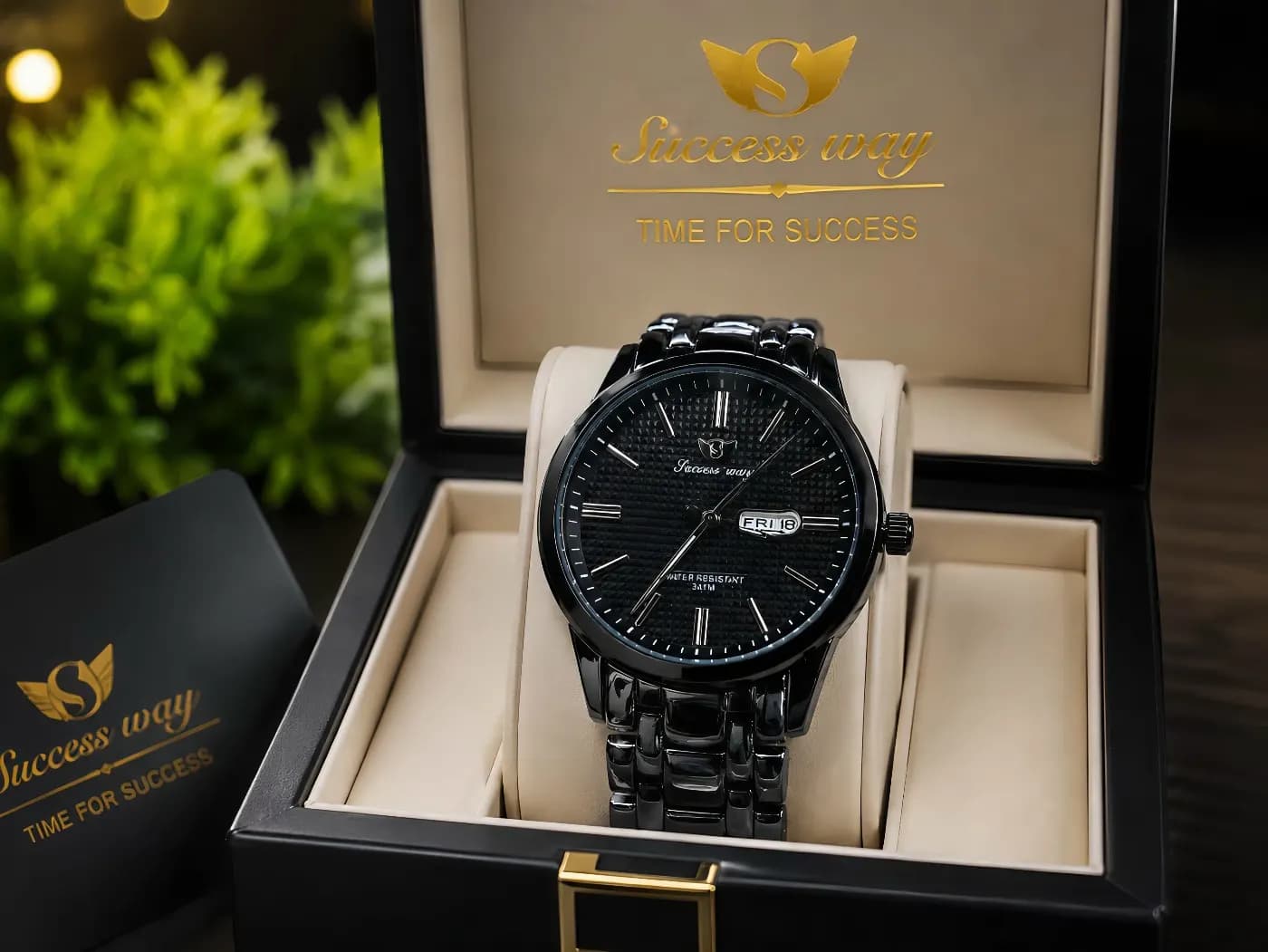 Success Way Premium Watch — back view