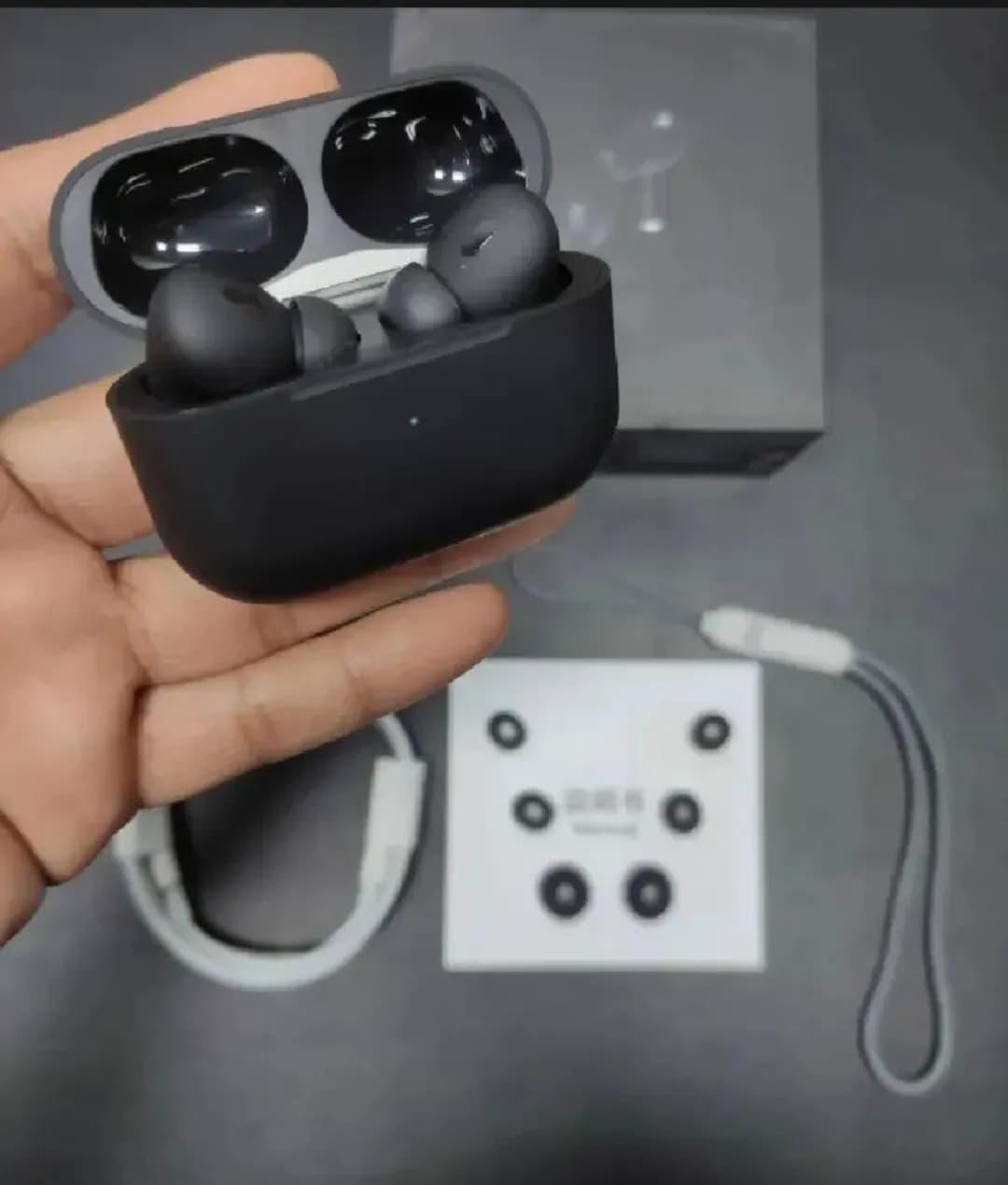 AirPods Pro 2nd Generation Black – Type-C | ANC Wireless Earbuds. — Savageon Bangladesh