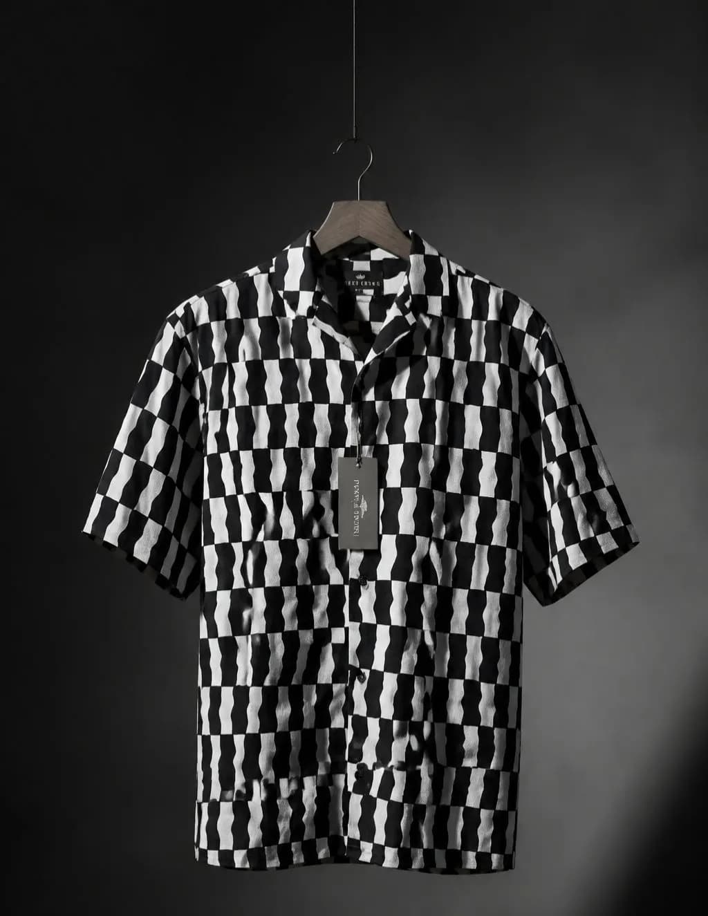 **Premium Linen Half Sleeve Shirt ** — back view