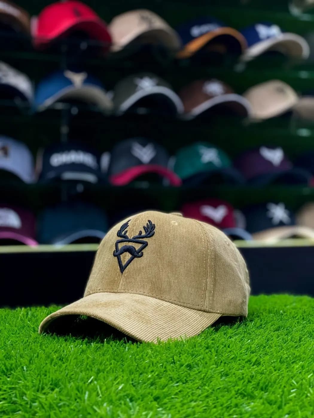 PREMIUM CORDUROY BASEBALL CAP — Savageon Bangladesh