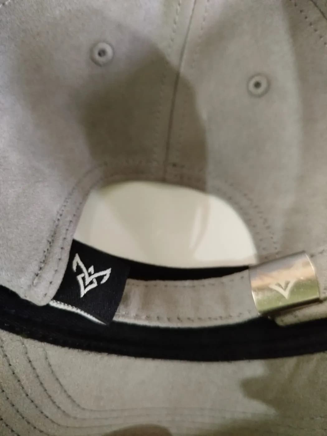 PREMIUM SUEDE BASEBALL CAP — back view