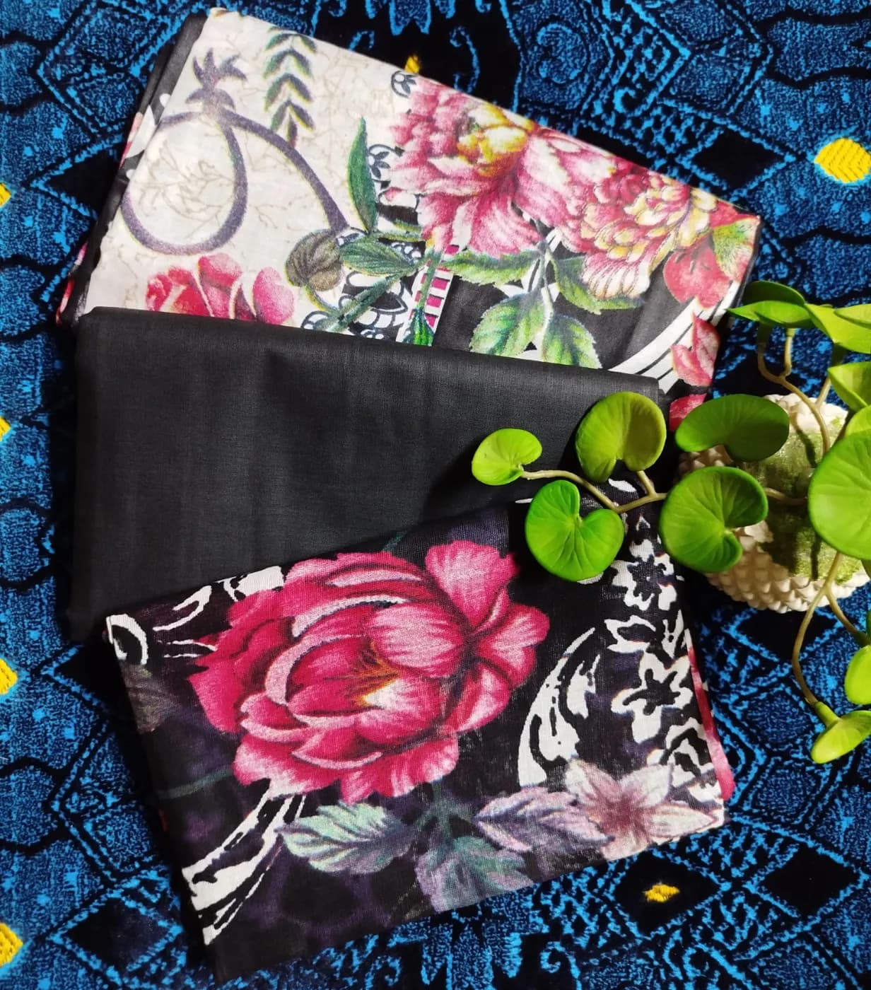 Goeljar China loan Unstitched 3-Piece Collection from ADISOM. 3 Piece — side view