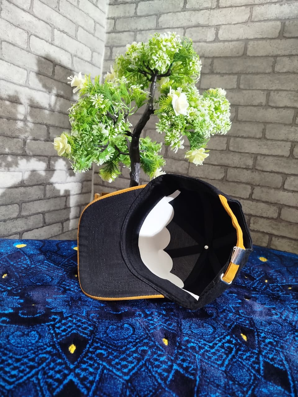 Premium suede Fabric Cap। ADISOM — side view