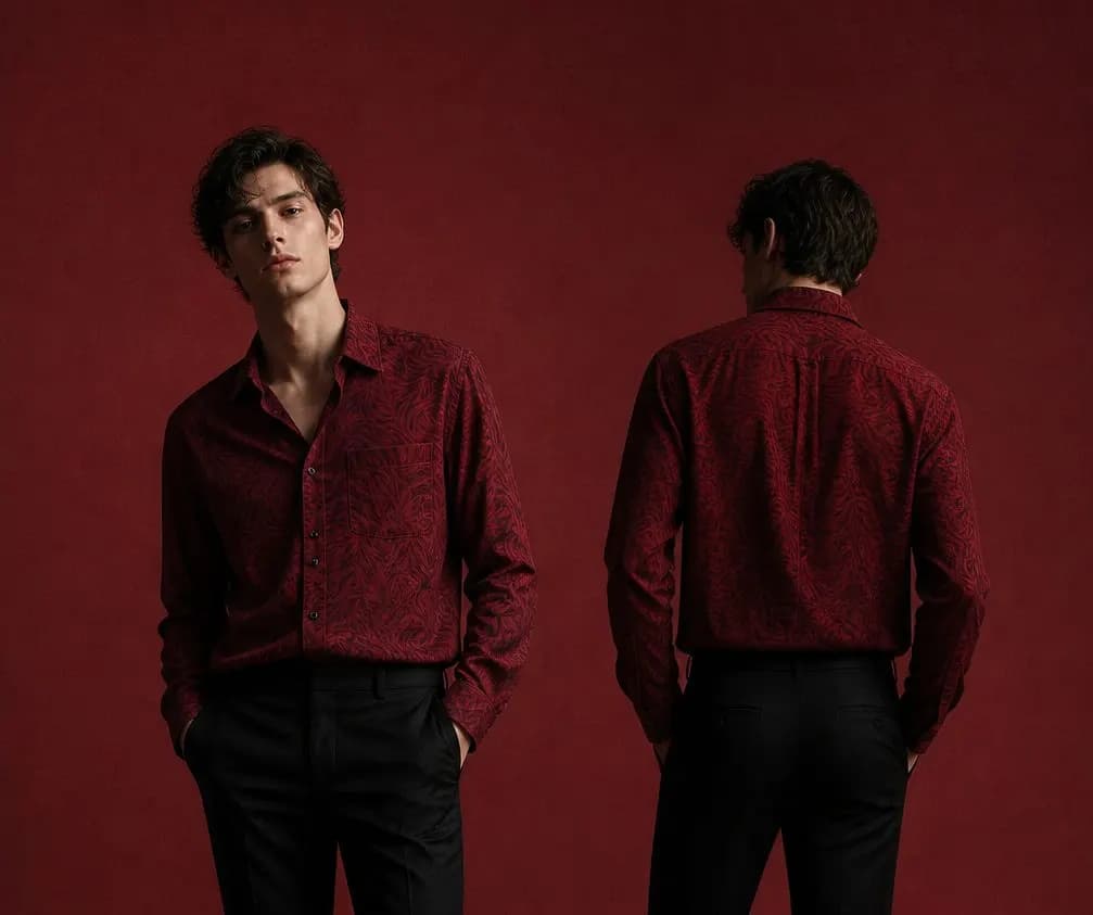 ✨ Men's Premium Casual Print Shirt | Classic Style, Everyday Comfort ✨ — Savageon Bangladesh
