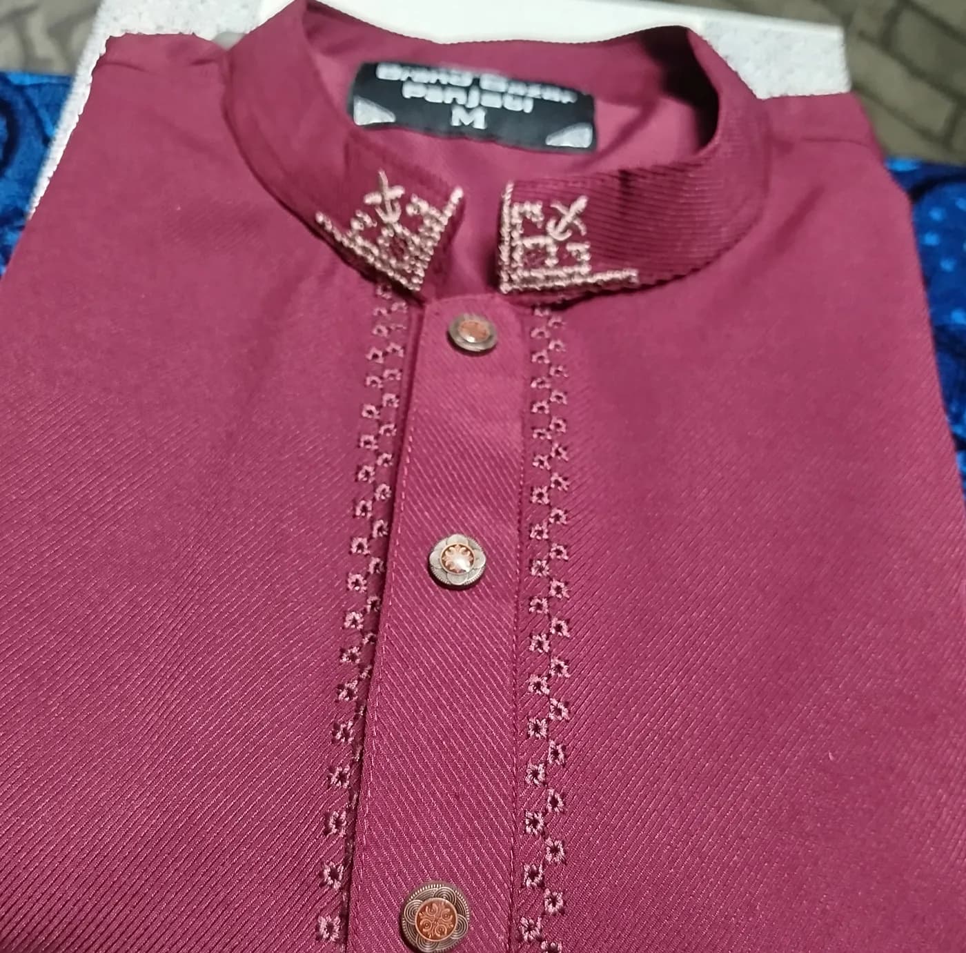 Minimalist Panjabi | Simple, Elegant & Premium — ADISOM Men — detail shot