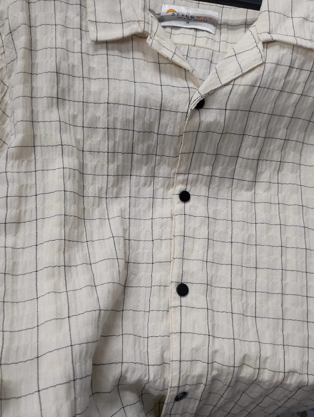 ✨ Premium China Soft Fabric Half Sleeve Shirt Collection — fabric close-up