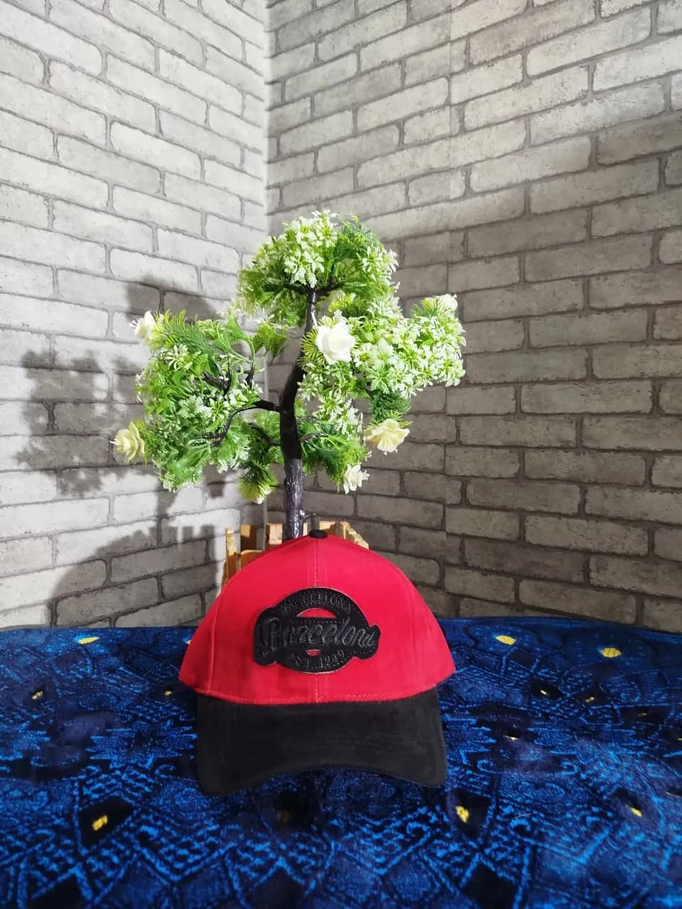 Premium suede Fabric Cap। ADISOM — side view