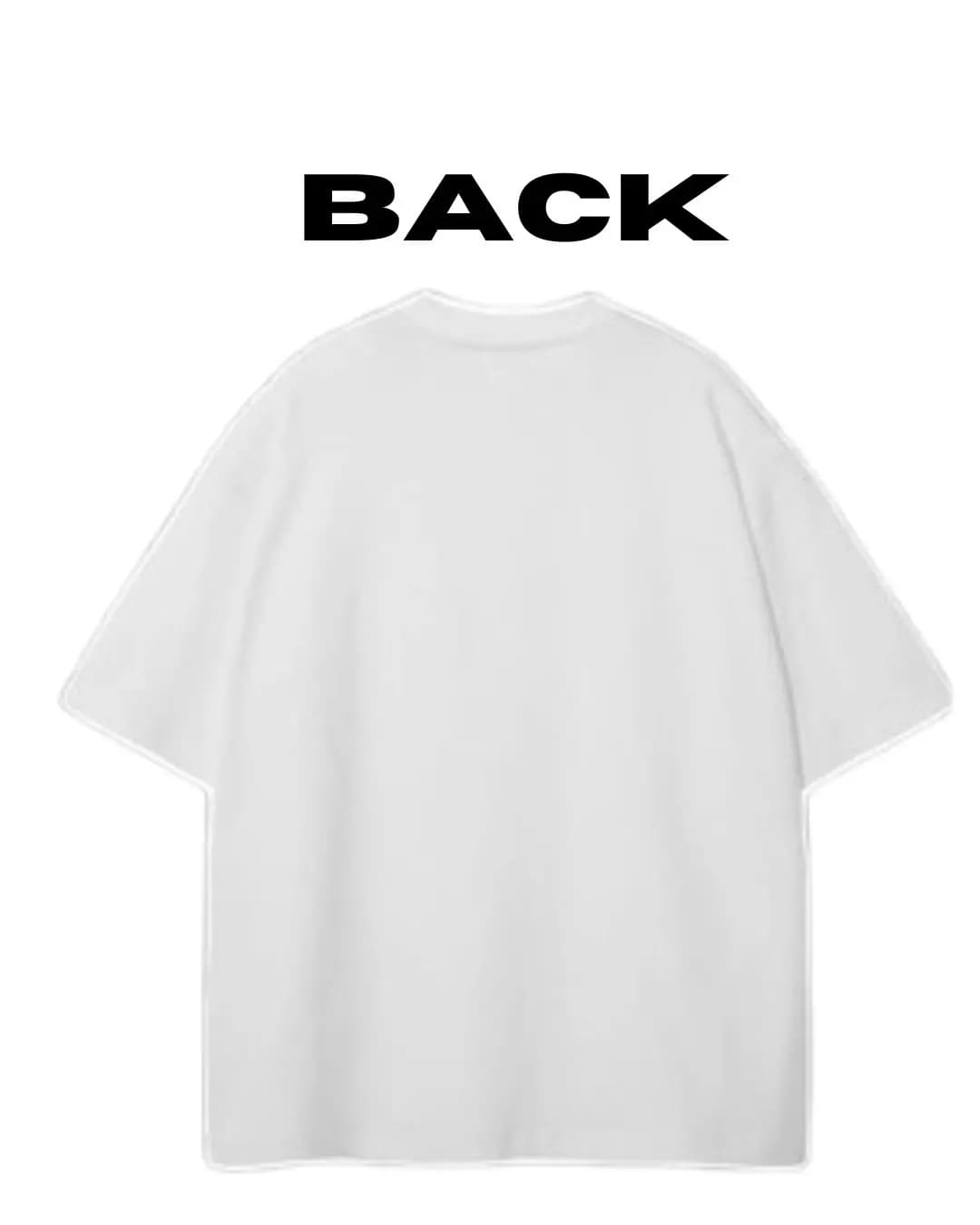 Wasted Street Graphic  Drop Shoulder T-Shirt | White Edition Men — detail shot