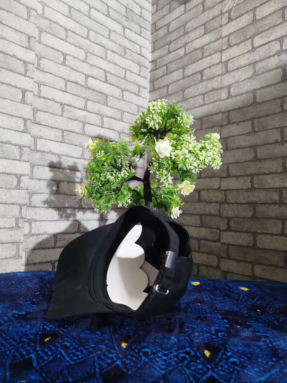 Premium Cotton Fabric Cap। ADISOM — side view
