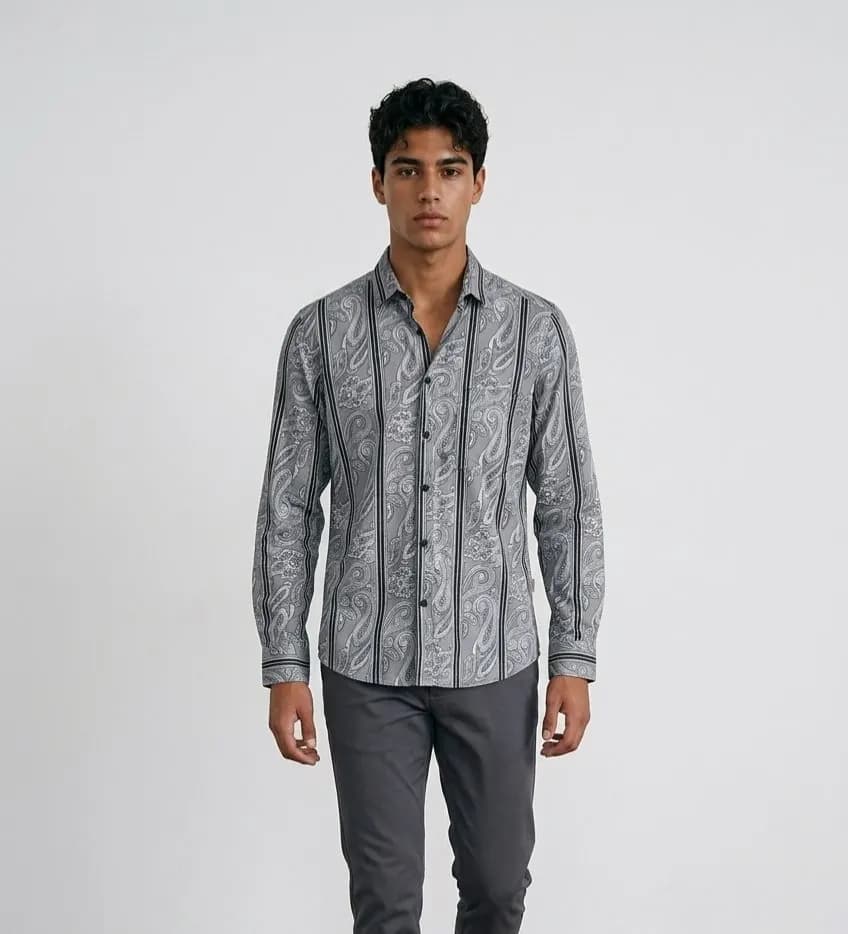 👔 Premium Men's Shirt | Style Meets Comfort ✨ — side view