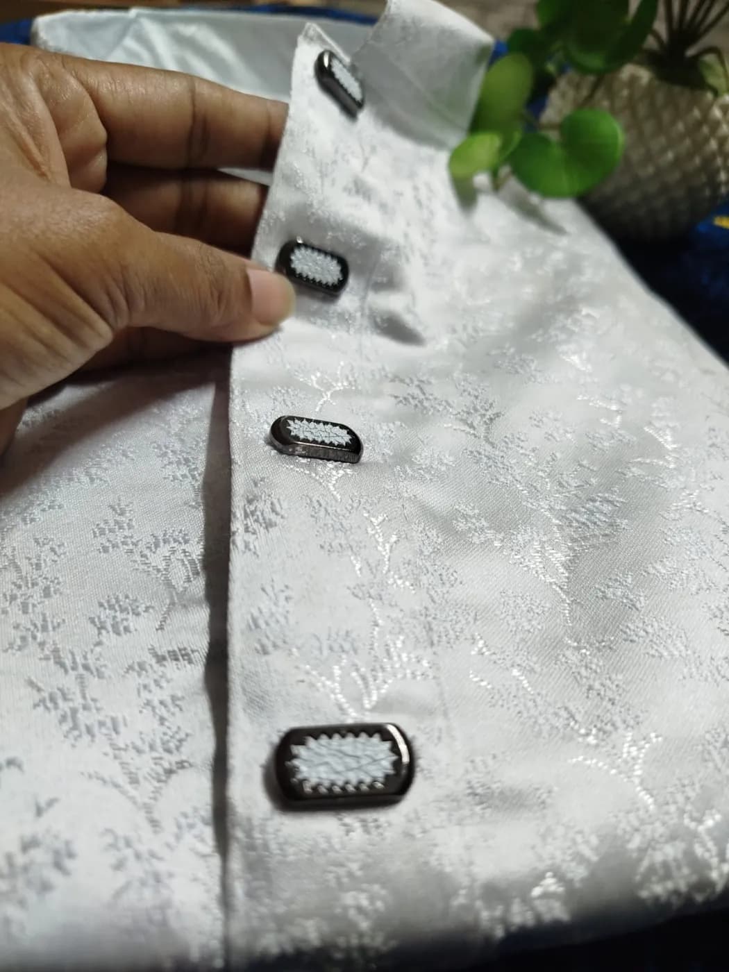 Luxury Panjabi | Premium Eid & Occasion Wear — ADISOM Men — detail shot