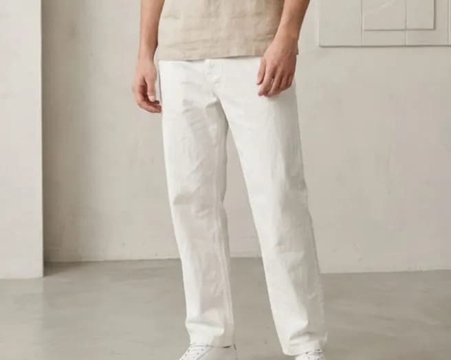 Premium Remi Cotton Trouser Men — back view