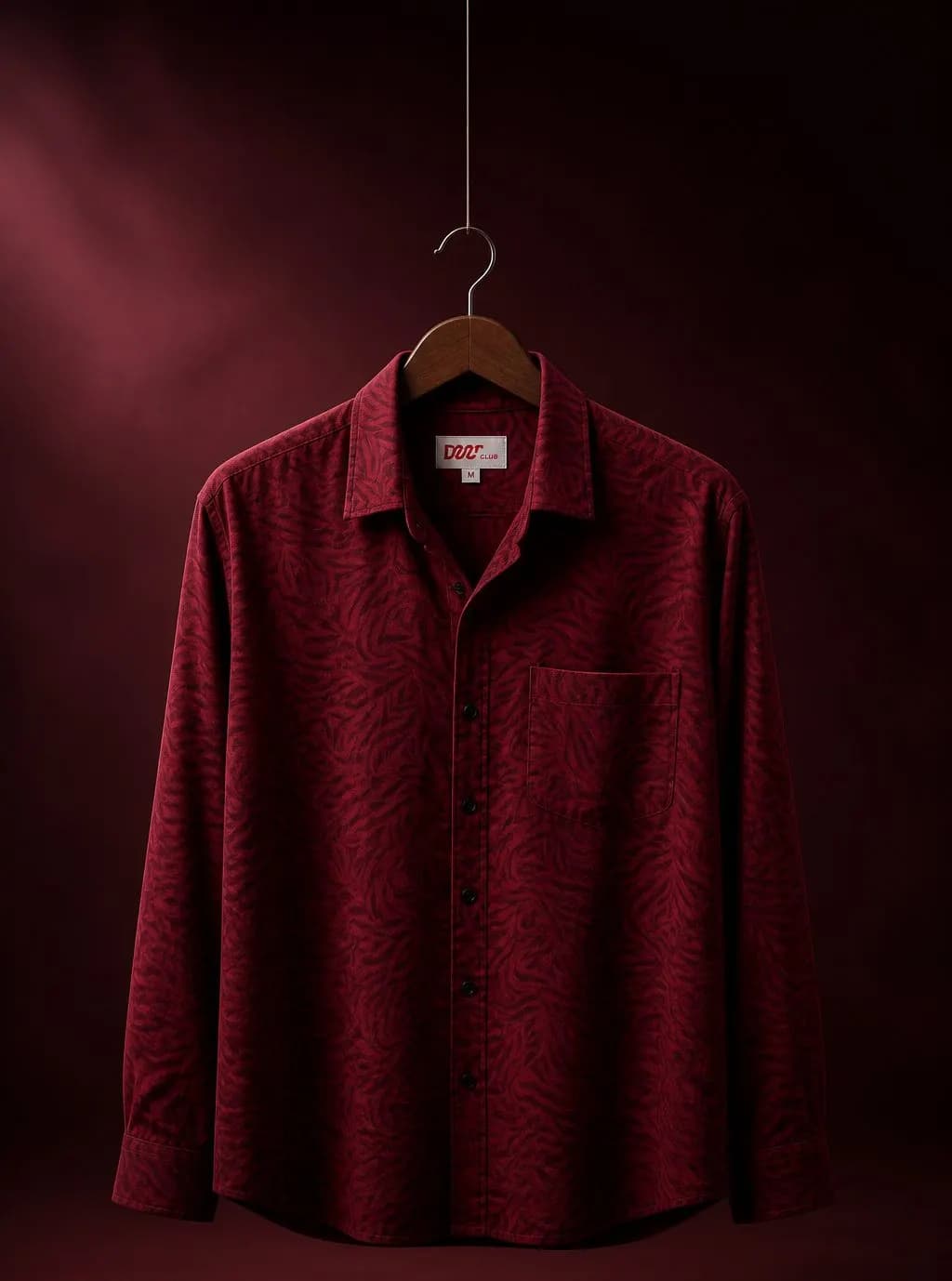 ✨ Men's Premium Casual Print Shirt | Classic Style, Everyday Comfort ✨ — back view
