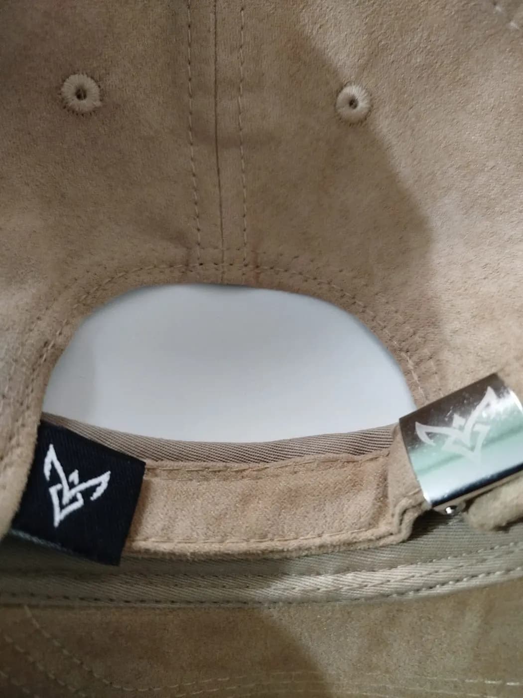PREMIUM SUEDE BASEBALL CAP — back view