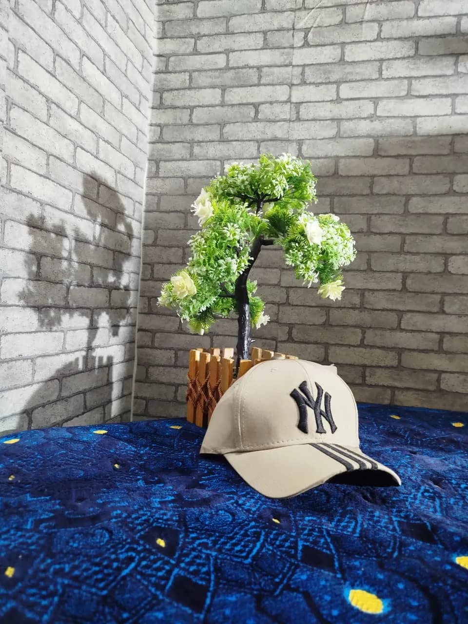 Premium Cotton Fabric Cap। ADISOM — detail shot