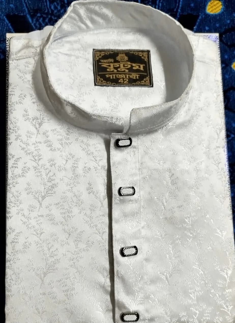 Luxury Panjabi | Premium Eid & Occasion Wear — ADISOM Men — back view