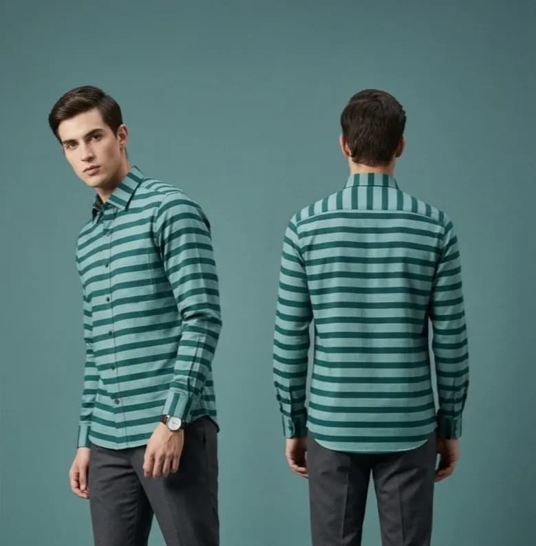 Premium Raymond  Lyeland Fabric Full Sleeve Stripe Shirt | Modern Comfort Collection by ADISOM — Savageon Bangladesh