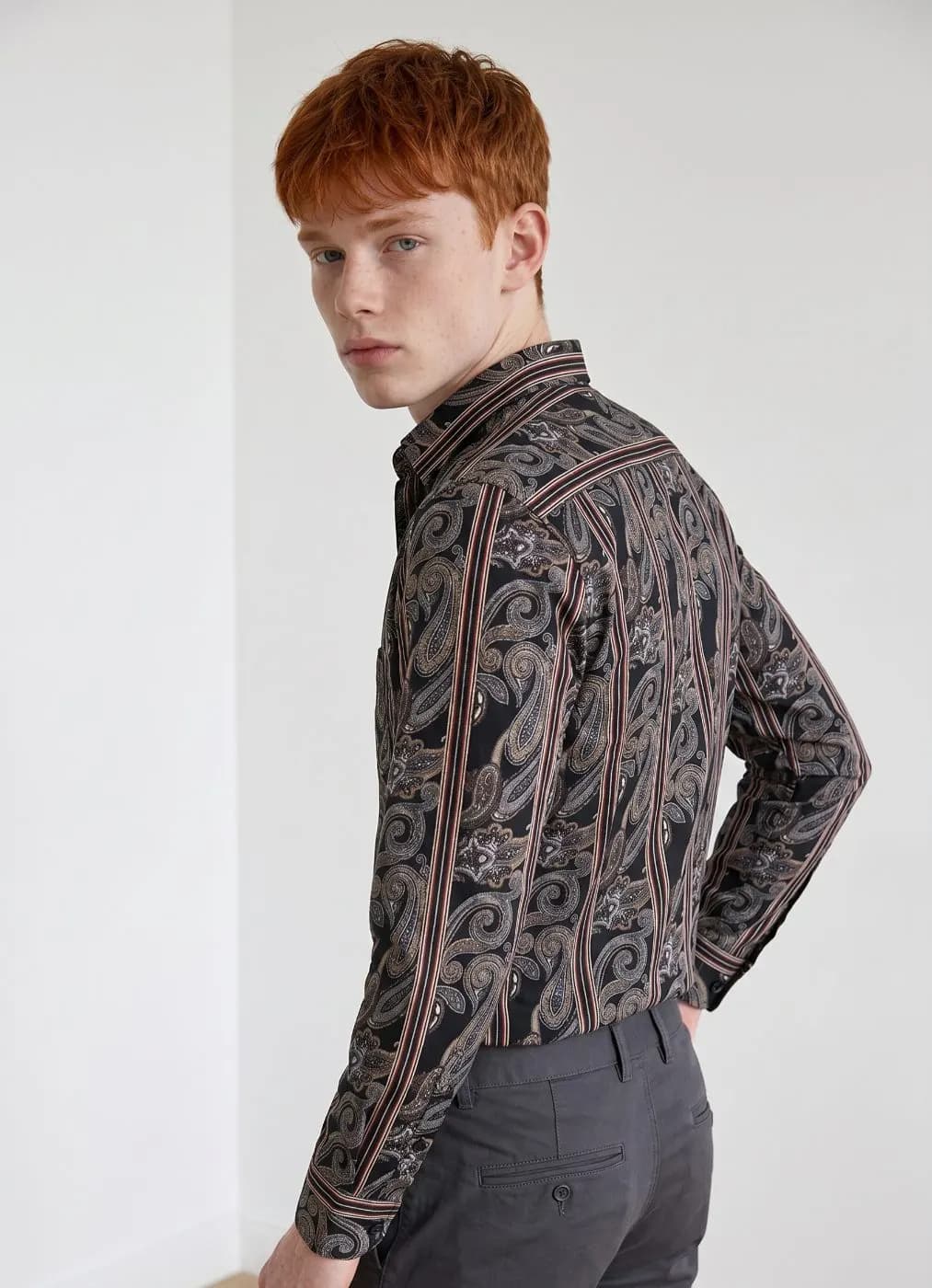 👔 Premium Men's Shirt | Style Meets Comfort ✨ — back view