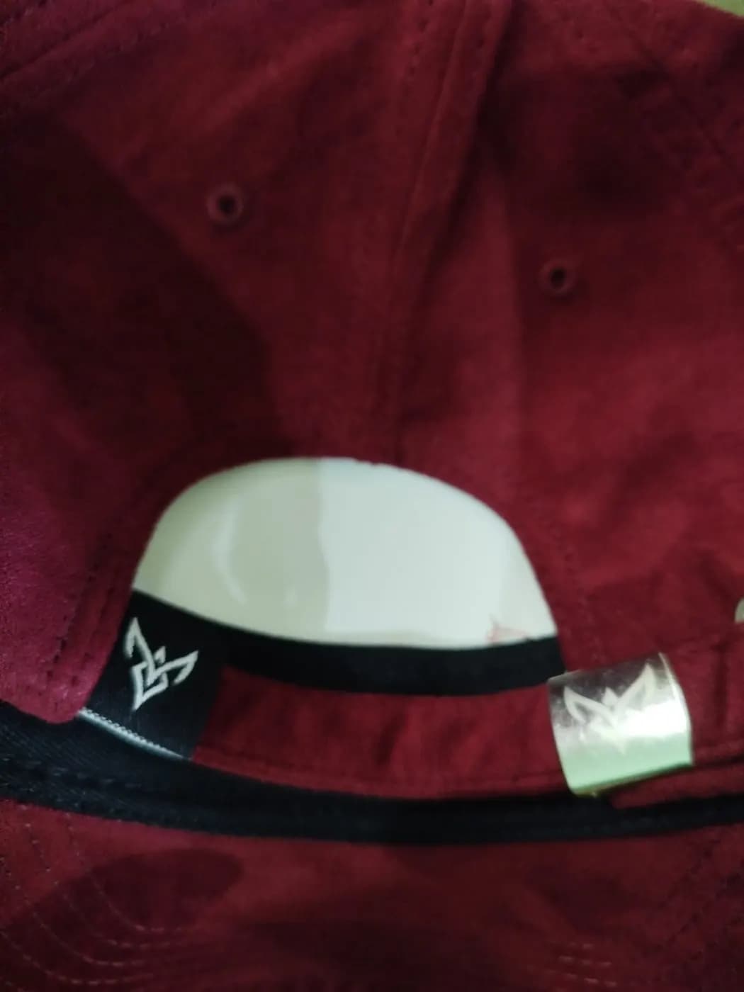 PREMIUM SUEDE FABRIQ BASEBALL CAP — back view