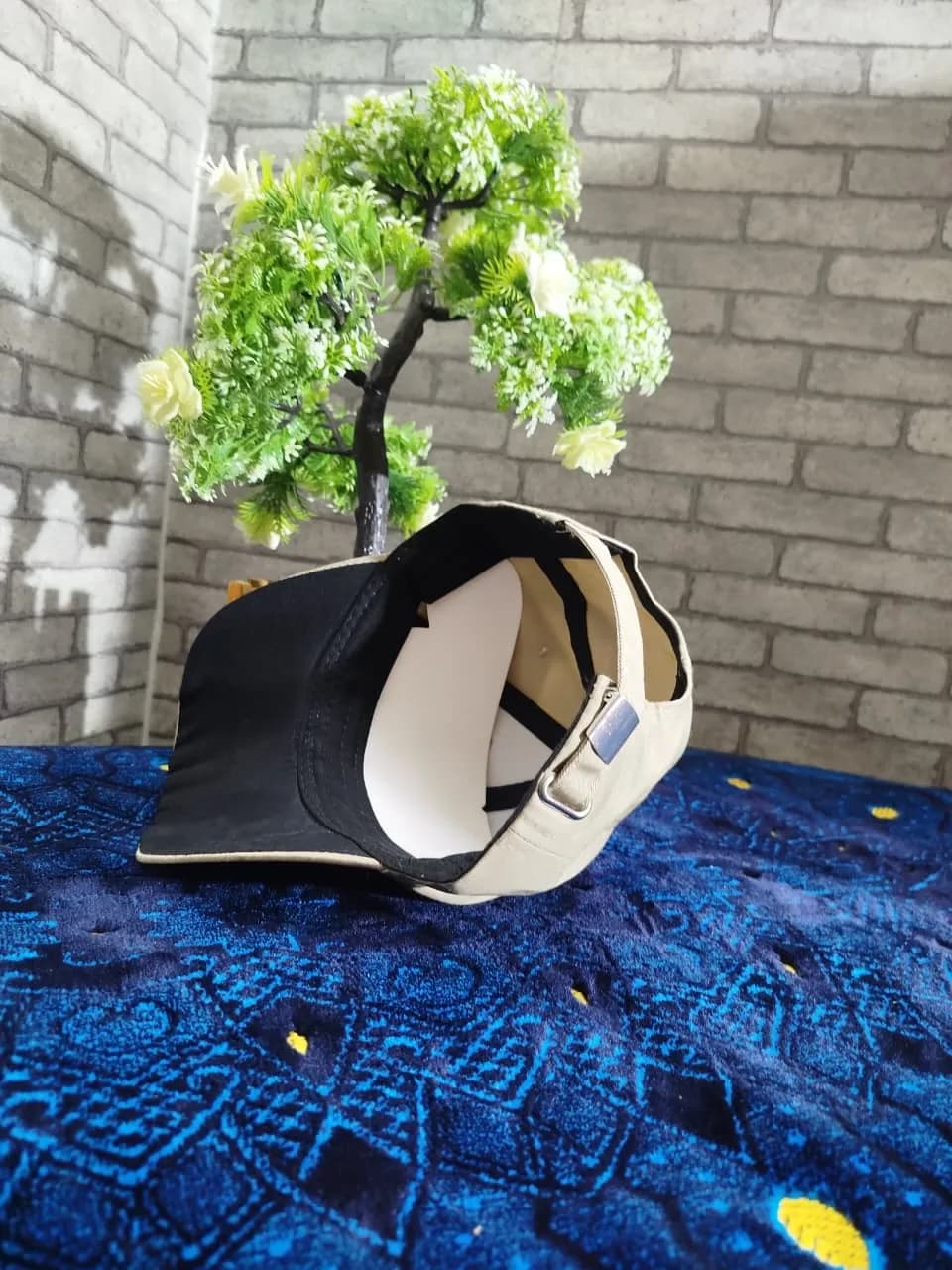 Premium Cotton Fabric Cap। ADISOM — side view