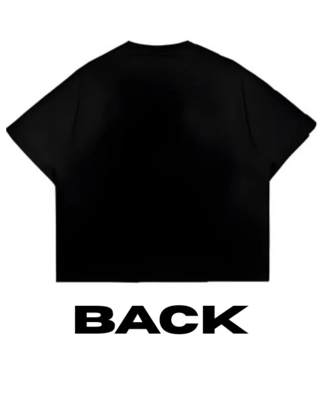 Wasted Street Graphic Drop Shoulder T-Shirt | Black Men — detail shot