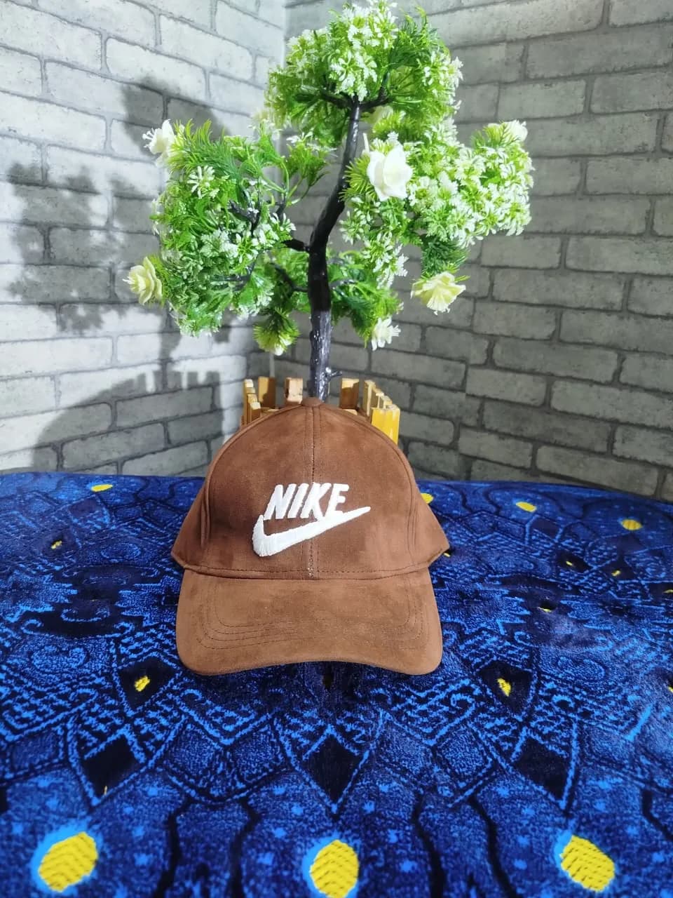 Premium suede Fabric Cap। ADISOM Men — back view