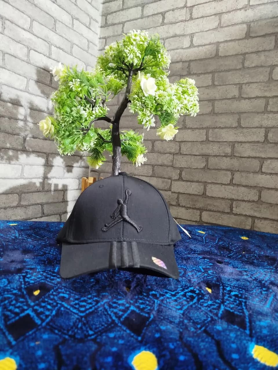 Premium Cotton Fabric Cap। ADISOM — detail shot